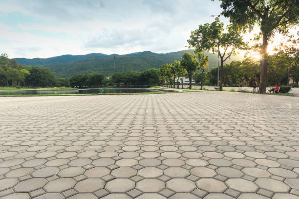Permeable Paver Driveway in Messiah College, PA